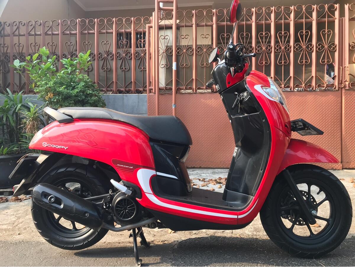 Terjual Honda Scoopy  Eco Esp ISS Remote  Th 2017 B Dki Pjl 