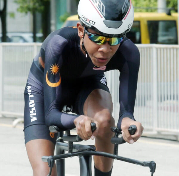 Atlet Para-Cycling Malaysia Puji Suporter Indonesia