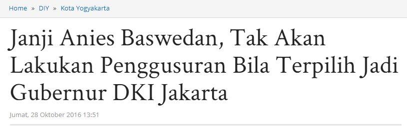 LBH Jakarta Sebut Ada Penggusuran di 91 Titik di Era Anies