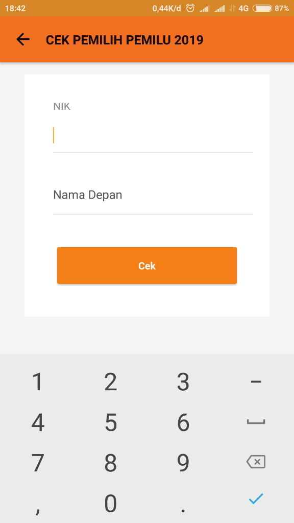 Gansis, Cek Namamu di DPT. Lindungi Hak Pilihmu.
