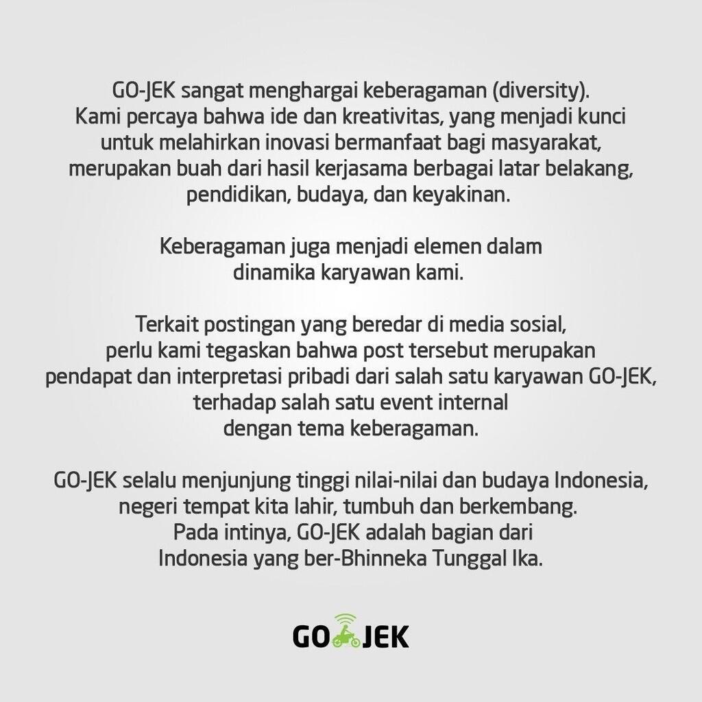 Gojek Dukung LGBT, Netizen Uninstall Aplikasi Gojek