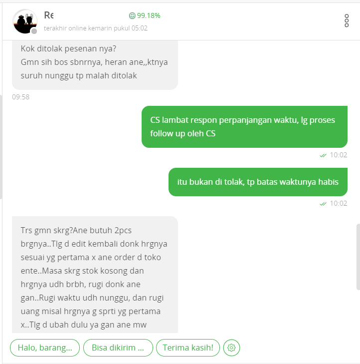 LAGI LAGI TOKOPEDIA MERUGIKAN PENJUAL, CS TOKOPEDIA AROGAN, LAMBAT!