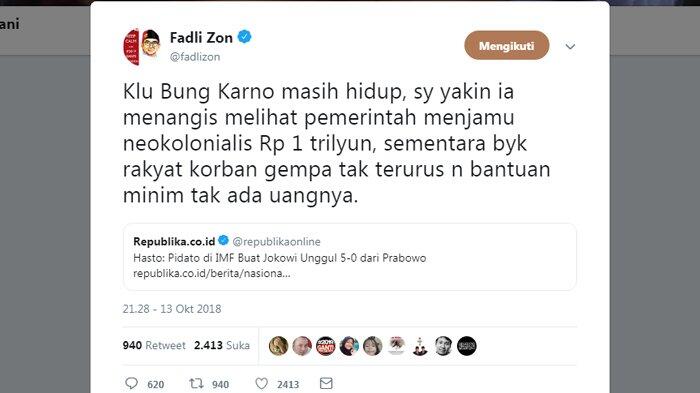 F Zon Sebut Bung Karno Menangis Lihat Pidato Jokowi,N Mirzani:Lbh Nangis Lihat Anda!