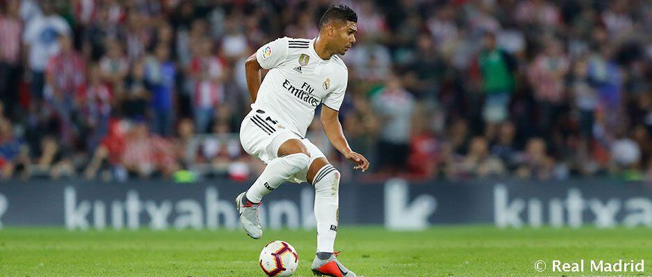 Casemiro, leader dalam rekuperasi