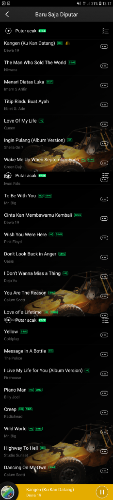 #Playlist langganan Kuping Ane #Aslinyaloe
