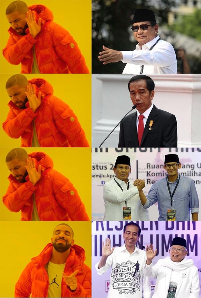  Saya tidak pilih Prabowo atau Jokowi, saya hanya pilih ulama!
