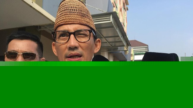 Jubir Diperiksa Karena Hoax Ratna, Sandi Siapkan 100 Orang Pengganti