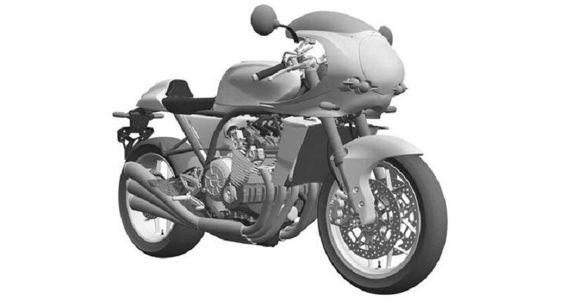 Honda Luncurkan Paten Desain CBX Ala Cafe Racer