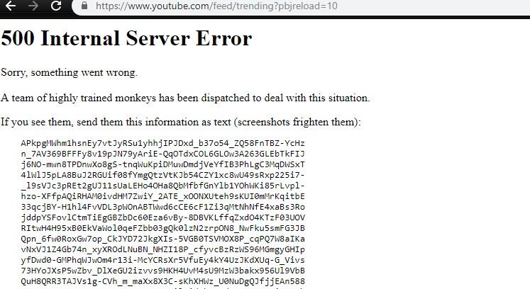 YouTube Down di Sejumlah Negara Termasuk Indonesia