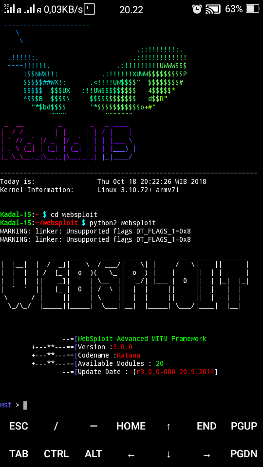 Cara Install Websploit Di Termux
