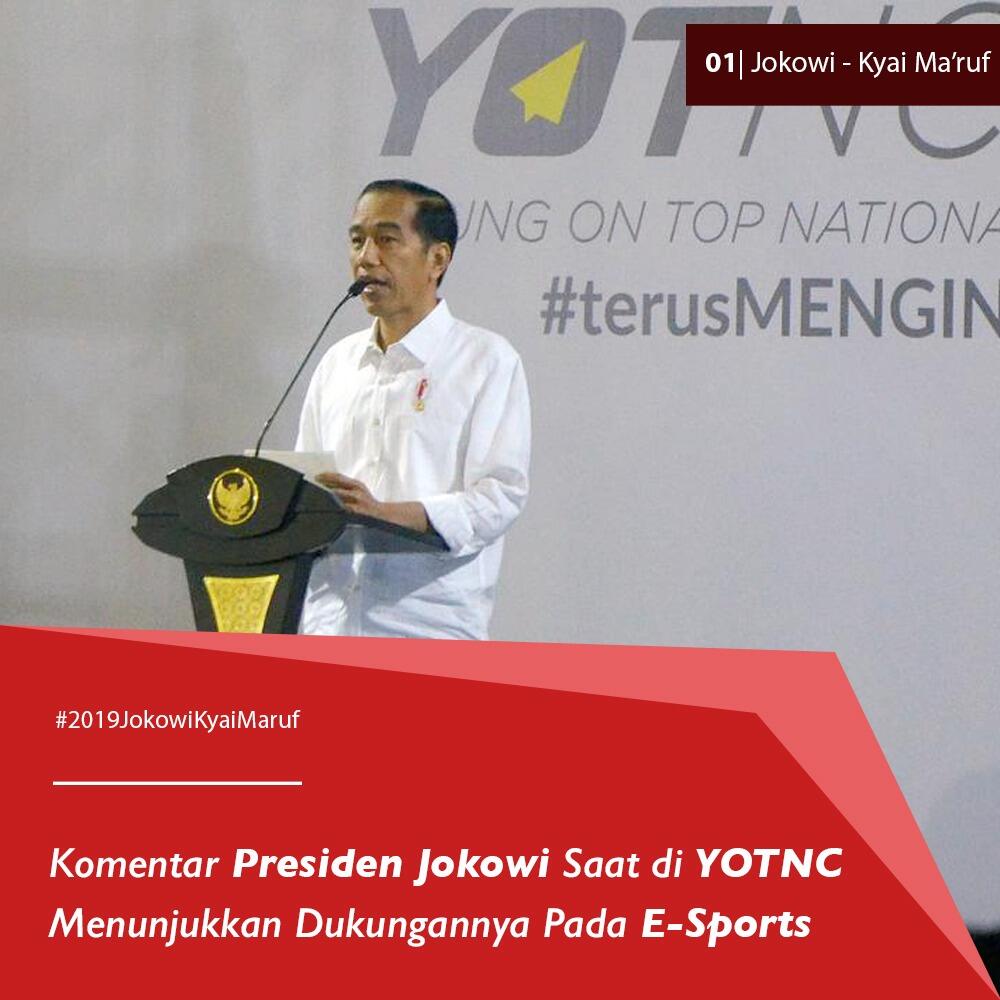 Jokowi Usulkan Fakultas e-Sport untuk Generasi Y