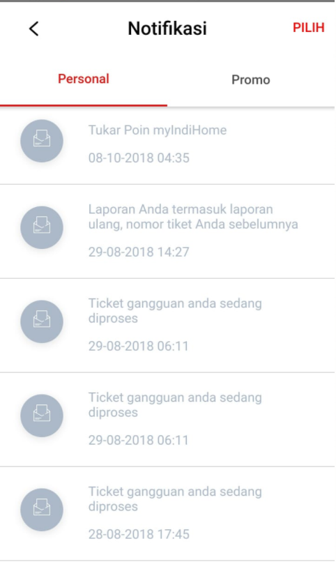 telkom indihome tetap menagih tagihan walaupun sudah dilakukan pelunasan