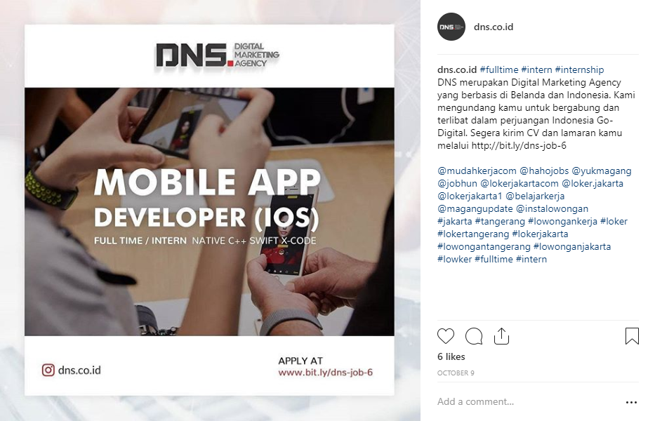 Lowongan Android dan iOS Developer