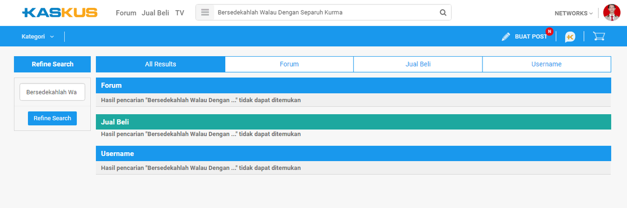 Bersedekahlah Walau Dengan Separuh Kurma