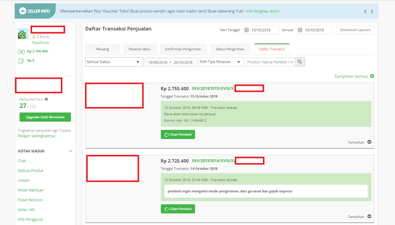 Saldo Tertahan di Tokopedia alasannya TIDAK JELAS