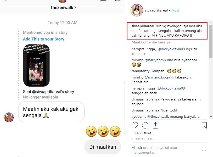 Anunya Tersenggol oleh Petarung MMA, Siva Aprilia Jadi Viral!