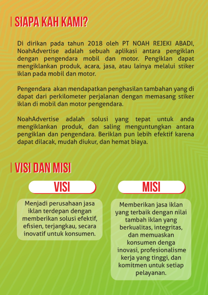 &#91;PENAWARAN KERJASAMA&#93; NOAH ADVERTISE