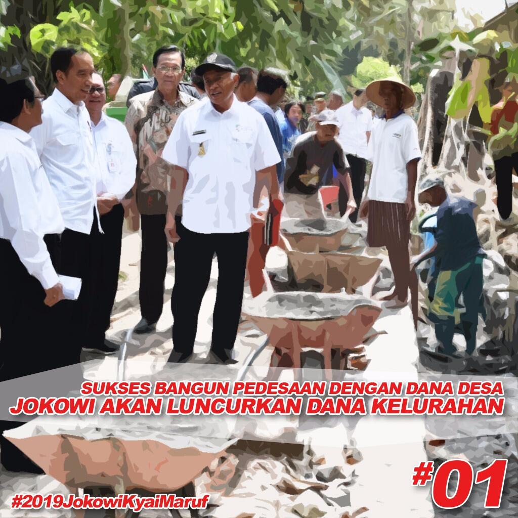 Jokowi Pastikan Tahun Depan Ada Dana Kelurahan