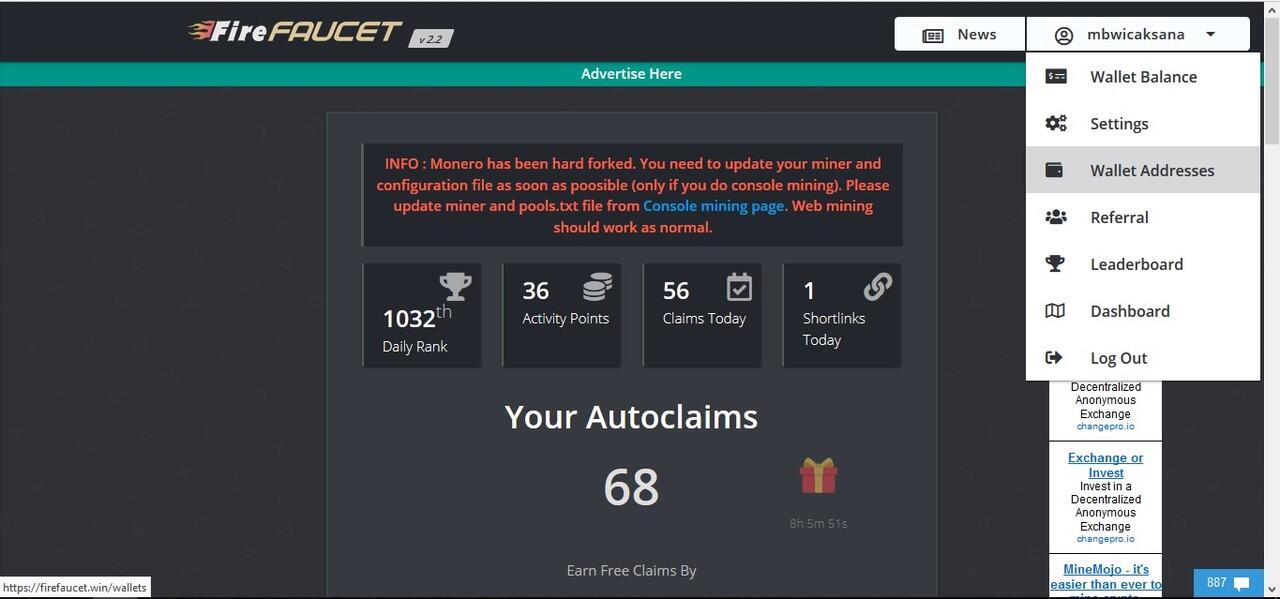 junkerbata - Autofaucet legit withdraw langsung ke akun faucethub + TUTORIAL