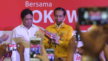 Di HUT Golkar, Jokowi Ingatkan yang Pengalaman Belum Tentu Menang