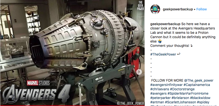 Proton Cannon Siap Serang Thanos