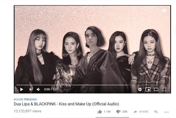 WAW! Dualipa Kolaborasi dengan Blackpink di Lagu ‘Kiss and Make Up’