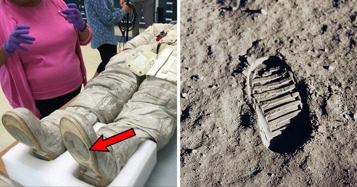 KONSPIRASI! Foto Jejak Kaki Pertama Di Bulan &quot;BERBEDA&quot; Dengan Sepatu Astronot?