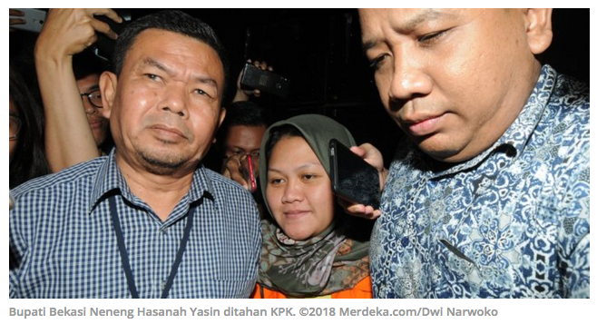 1 Tersangka suap proyek Meikarta ditahan satu sel dengan Ratna Sarumpaet