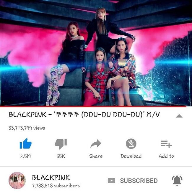 Sederet Rekor yang Dipecahkan BLACKPINK dengan 'DDU-DU DDU-DU'