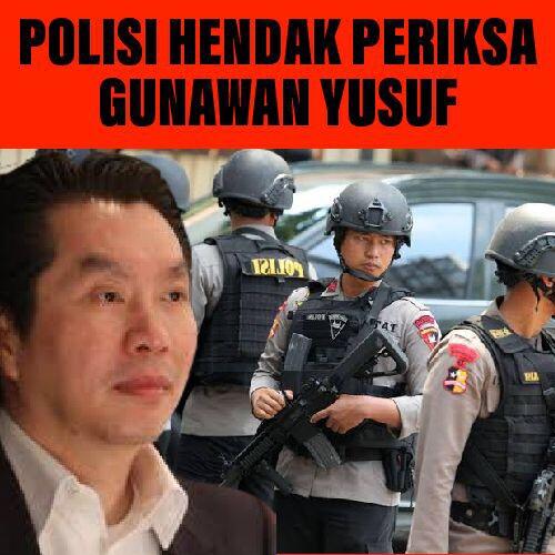 Polisi Hendak Periksa Gunawan Jusuf