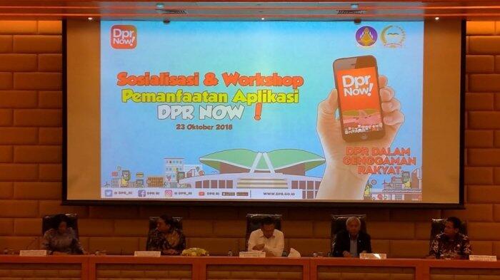 Aplikasi DPR NOW Dianggap Sebagai Implementasi Parlemen Terbuka 