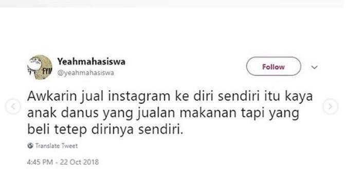 Awkarin Jual Akun Instagram ke Dirinya Sendiri, Begini Respons Kocak Warganet