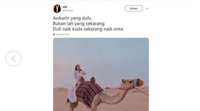 Awkarin Jual Akun Instagram ke Dirinya Sendiri, Begini Respons Kocak Warganet