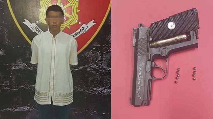 Suami Pulang dari Malaysia, Istri Mengaku Terpaksa Selingkuh, Pistol & Celurit Bicara