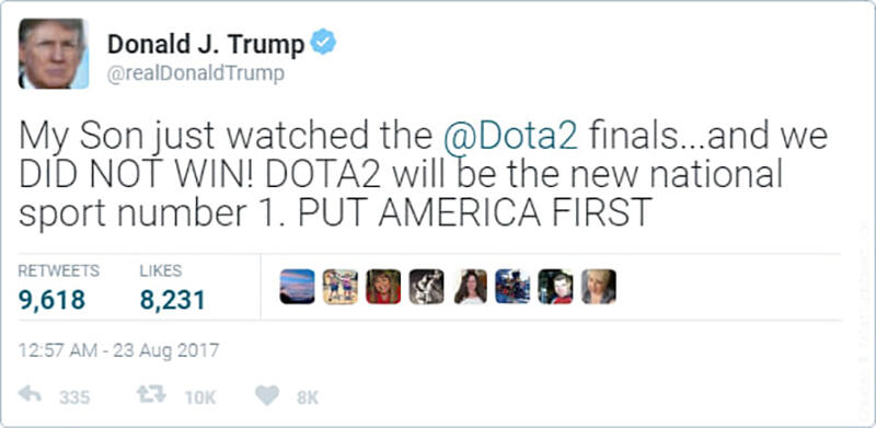 Dari Mia Khalifa Hingga Trump, Inilah 5 Hal Kocak Dunia Esport di Twitter