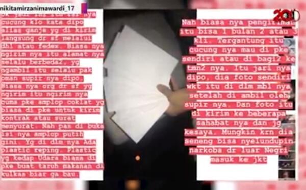 Ini Bukti Dipo Latief Pakai Narkoba yang Dibeberkan Nikita Mirzani