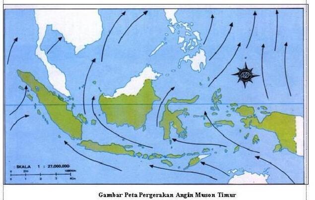 Mengenal Angin Muson, Angin Yang Mempengaruhi Iklim Di Indonesia