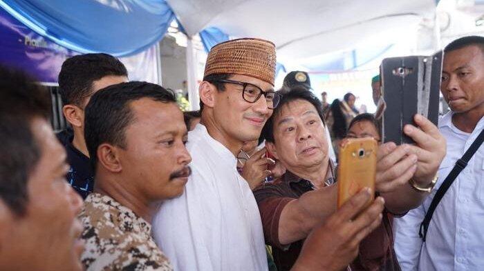 Kunjungi Pecinan Semarang, Sandi Dicurhati Sembako Mahal