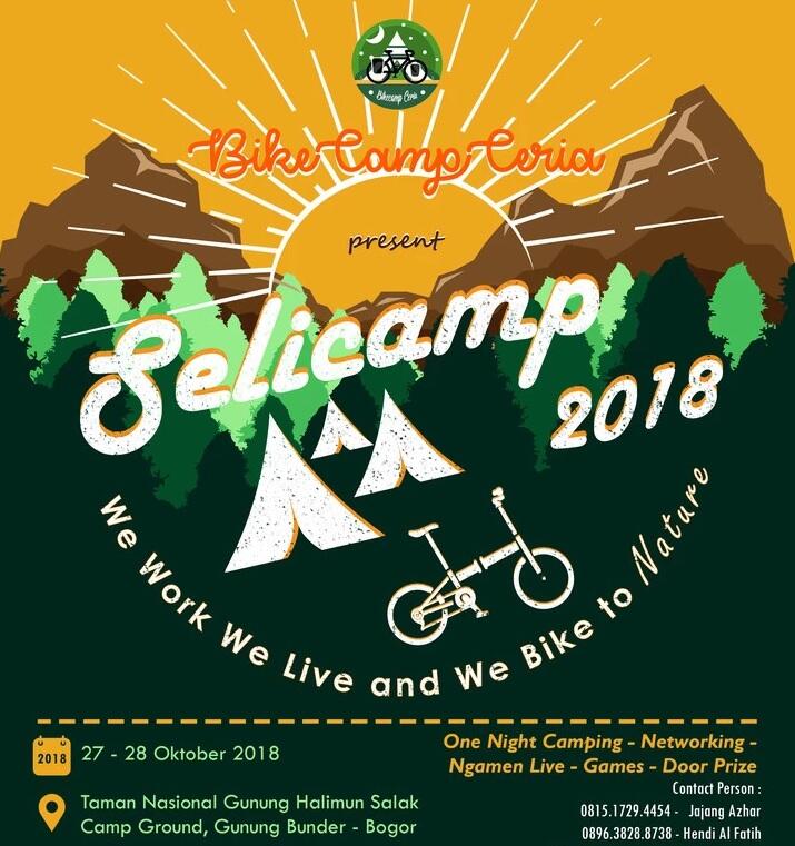 SELICAMP 2018 ( Yang punya sepeda lipat masuk) 