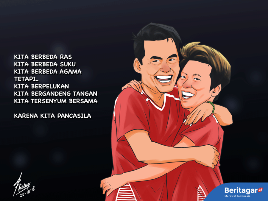 Pesan verbal Liliyana Natsir