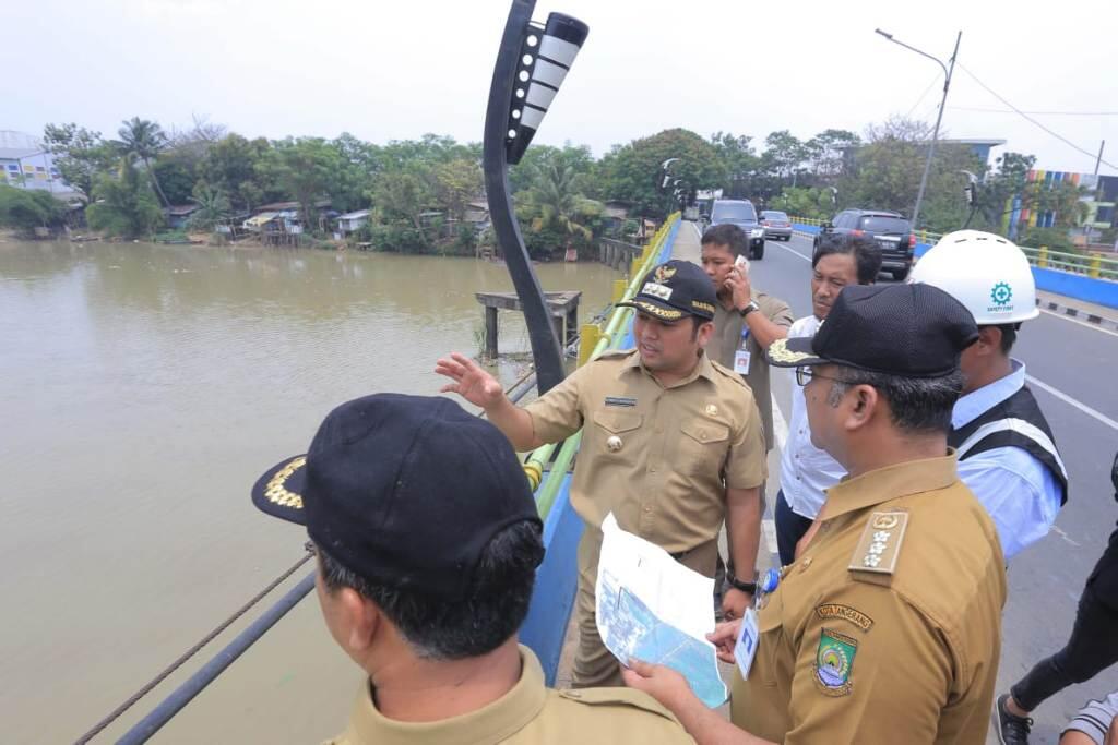 Proyek Pengendalian Banjir di Tangerang Dikebut