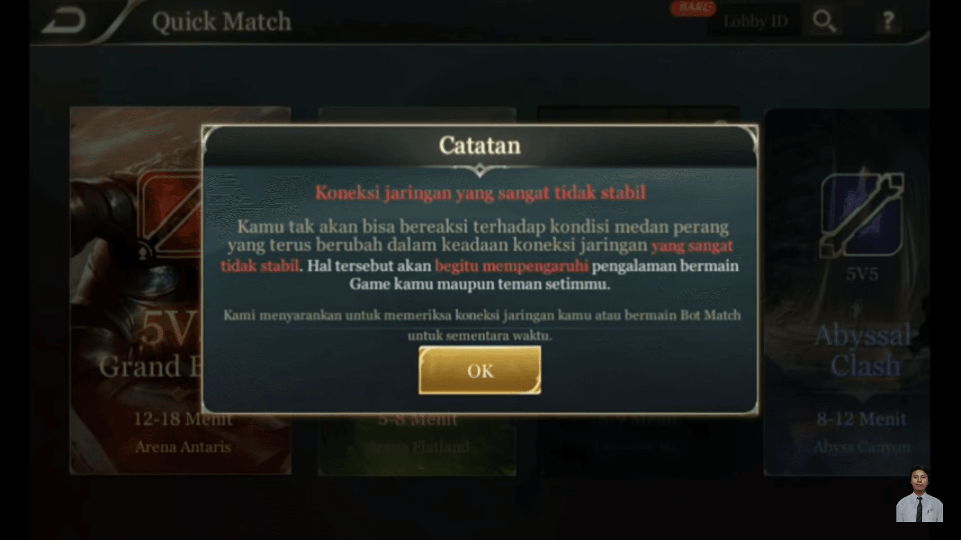5 Hal yang Paling Ngeselin Pas Lagi Main Arena of Valor