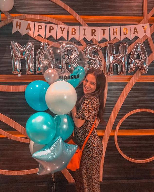 9 Potret Kejutan Ulang Tahun ke-22 Marsha Aruan, El So Sweet Deh!