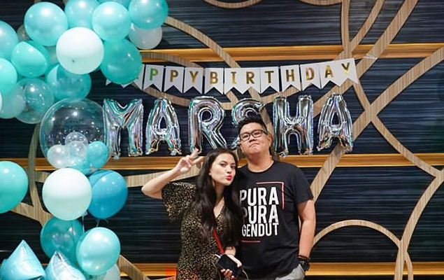 9 Potret Kejutan Ulang Tahun ke-22 Marsha Aruan, El So Sweet Deh!