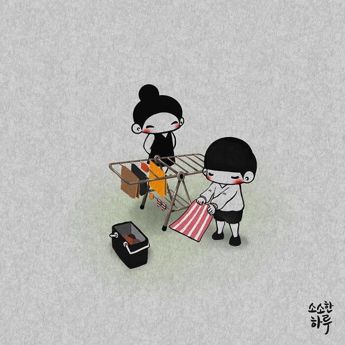 Gak Cuma Nyakitin, 10 Ilustrasi Ini Bukti Cowok Juga Bisa Manis