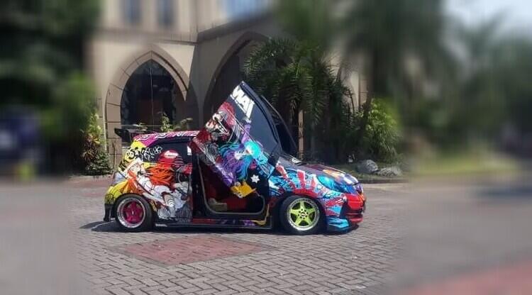 Keren, Honda Brio Satya Bergaya Racing Street