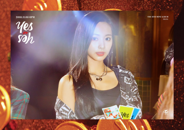 Pose-pose Menggemaskan Dahyun, Chaeyoung, Tzuyu untuk Comeback Twice