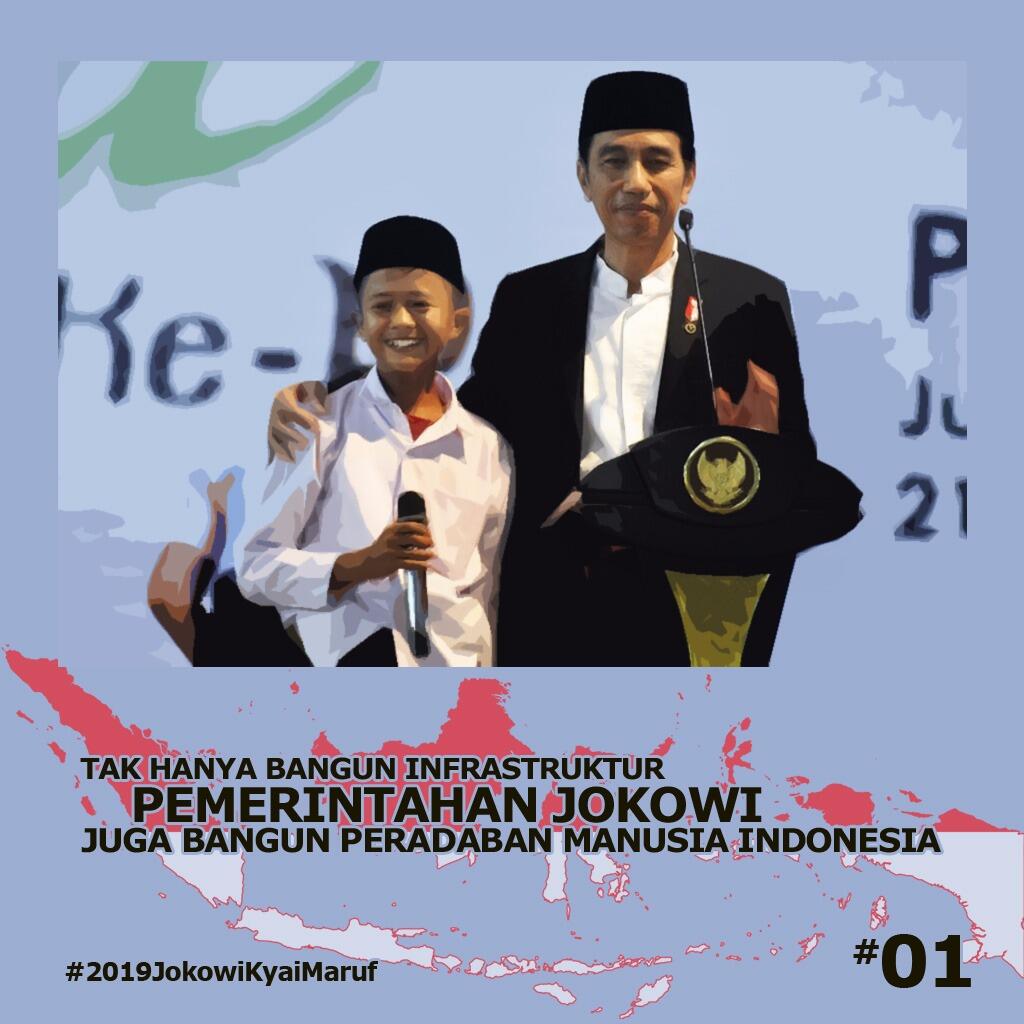 Moeldoko: Jokowi-JK Tak Hanya Membangun Infrastruktur, tetapi juga Peradaban Manusia