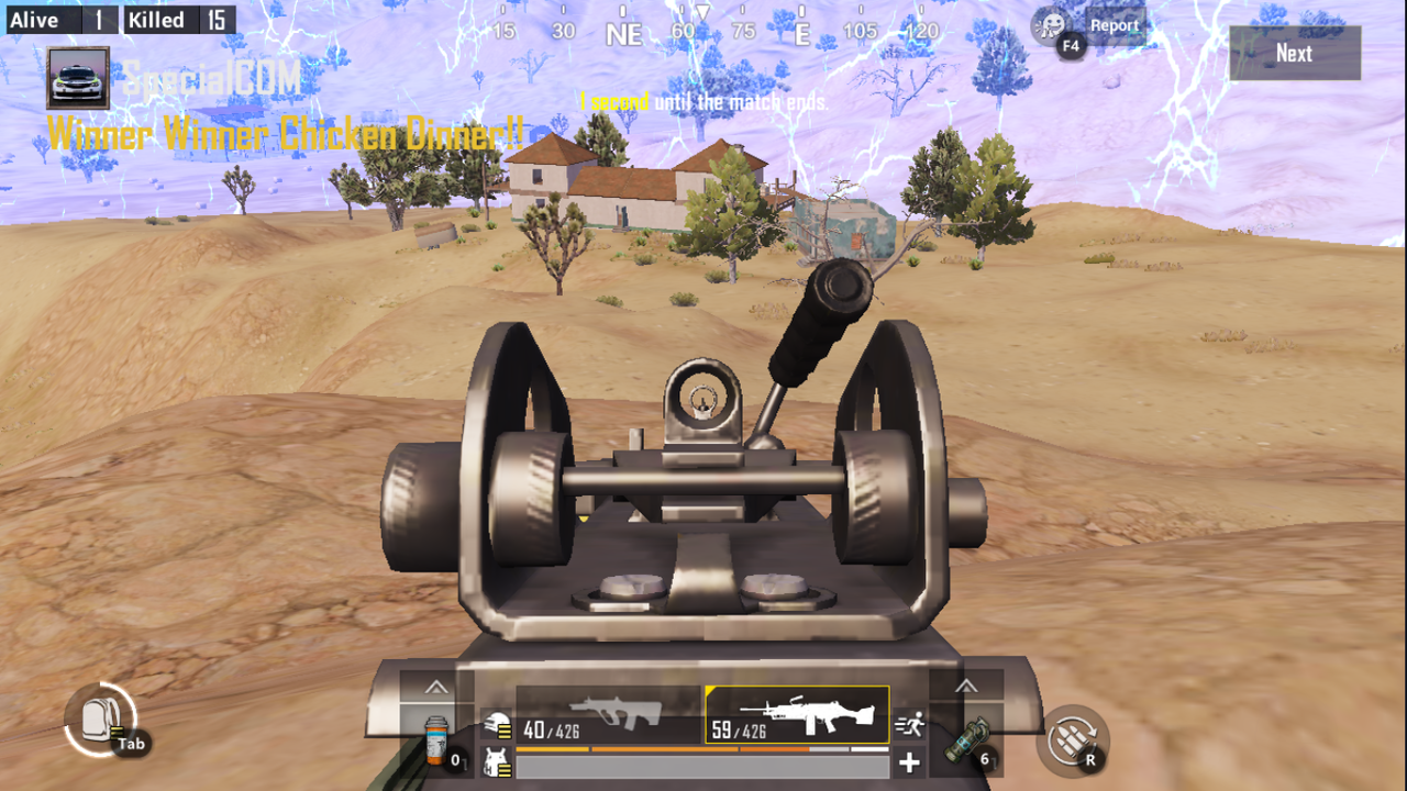 TIPS CHICKEN DINNER PUBG (MOBILE) VERSI ANE