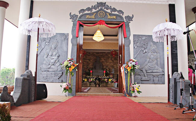 Inilah Kemeriahan Peresmian Vihara Dhammaratana, Dusun Manguntosari, Temanggung